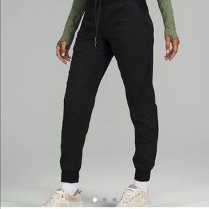 Lululemon black dance studio jogger sweatpants